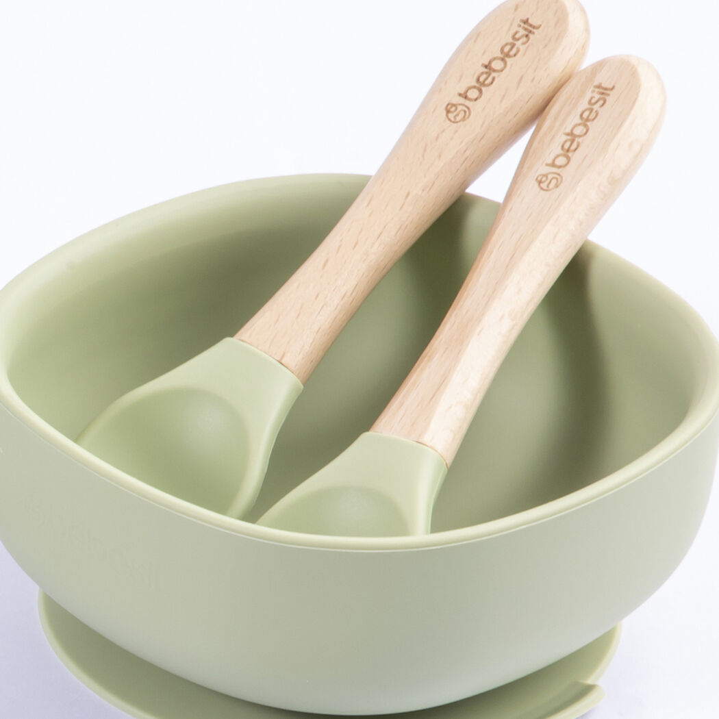Set Alimentaci&oacute;n Bebesit 3 Piezas Verde 1 un, , large image number 3