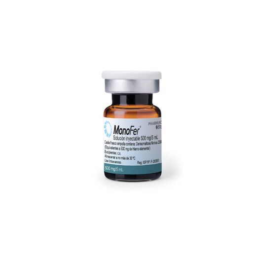 Monofer Solución Inyectable 500Mg/5Ml 1 Ampolla, , large image number 1