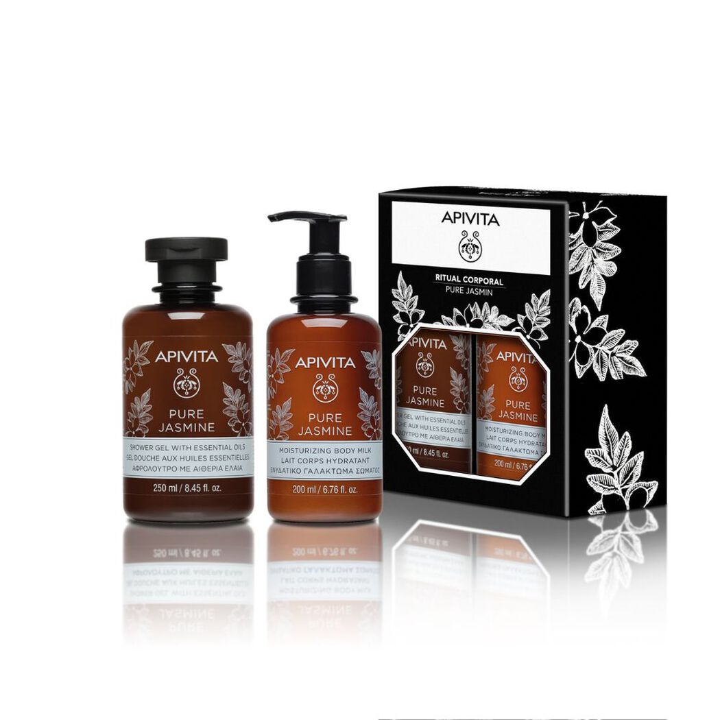 Apivita Set Pure Jasm Ritual Corporal 450Ml, , large image number 0
