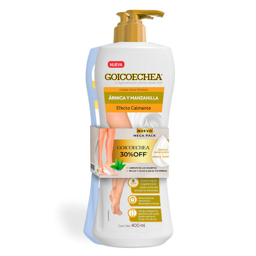 Pack Goicoechea Doble Mentol 400ml + Arnica Y Manzanilla 400ml, , large image number 1