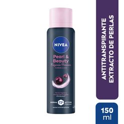 Desodorante en Spray Nivea Pearl & Beauty Black 150 ml