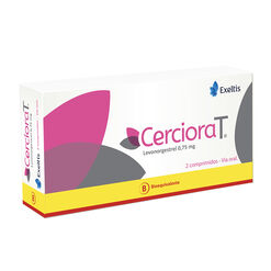 Cerciora-T 0,75 mg x 2 Comprimidos