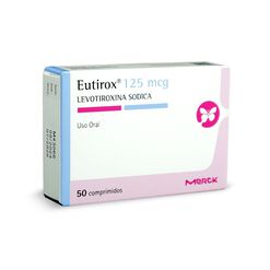 Eutirox 125 mcg x 50 Comprimidos