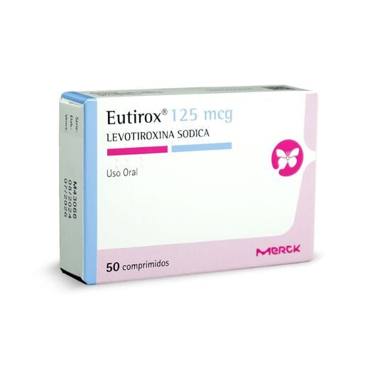 Eutirox 125 mcg x 50 Comprimidos, , large image number 0
