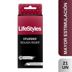 Lifestyles Studded Rough x 21 Unidades