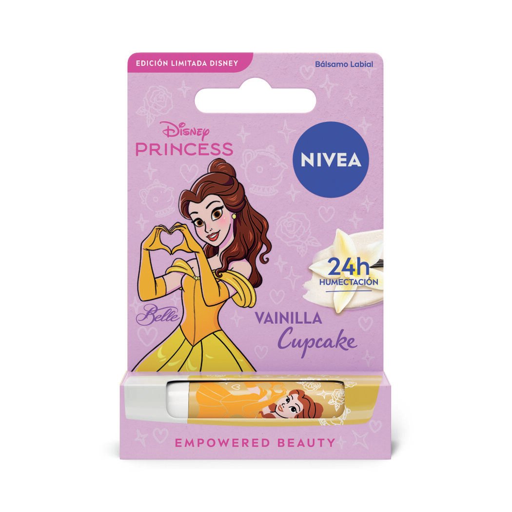 Bálsamo Labial Nivea Edición Limitada Disney Bella 4,8 g, , large image number 0
