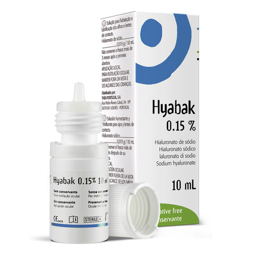Hyabak 0,15 % x 10 mL Solución Oftálmica, , large image number 0