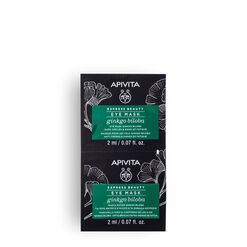 Mascarilla Antifatiga con Ginkgo Biloba de ojos 2x2ml Apivita