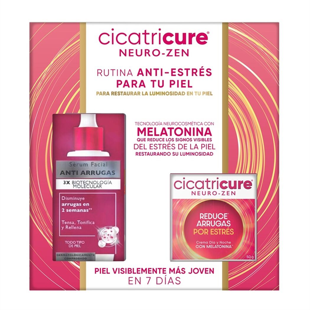 Pack Cicatricure Neurozen Crema + Serum Anti Estrés, , large image number 1