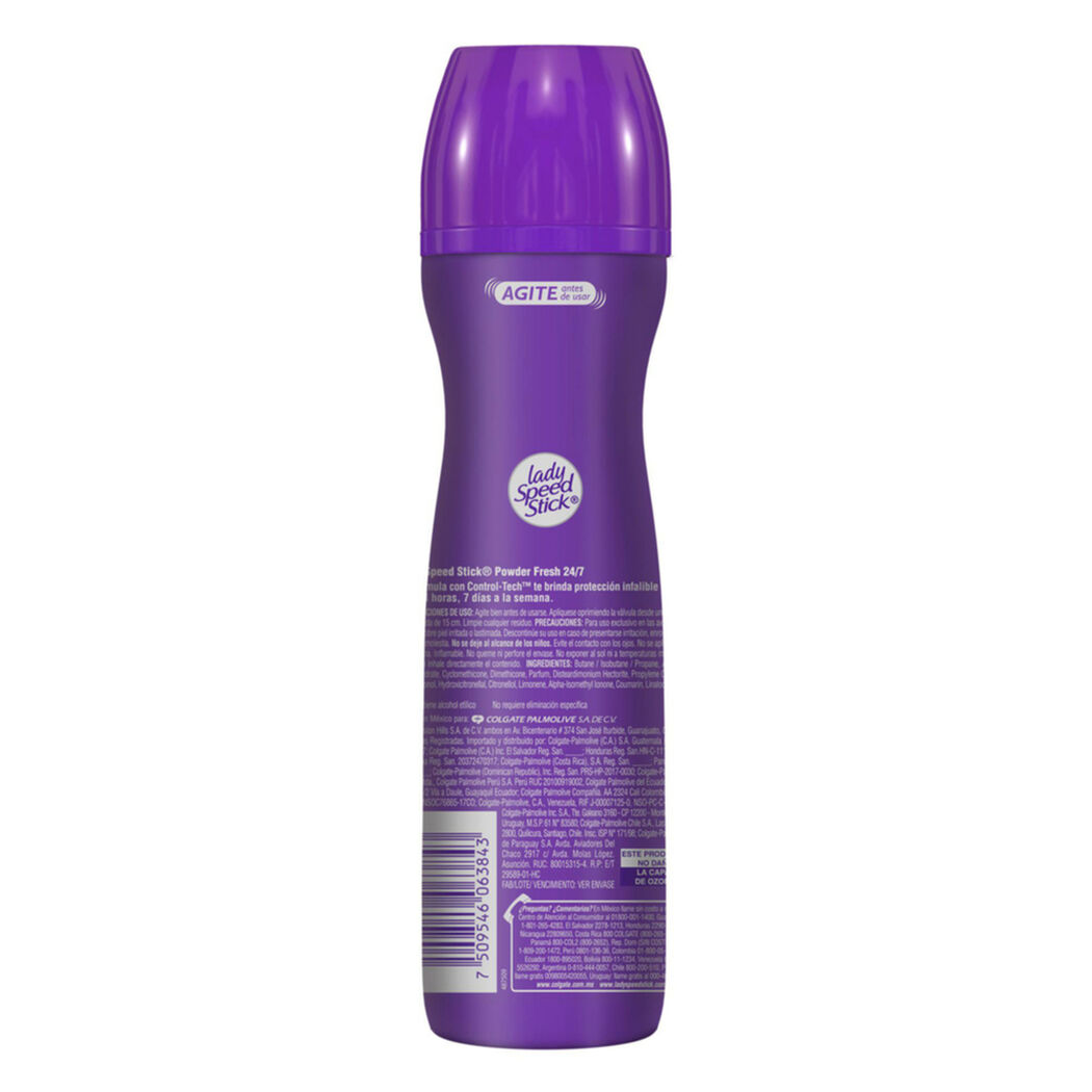 Desodorante Lady Speed Stick Spray Powder Fresh 91 g, , large image number 2