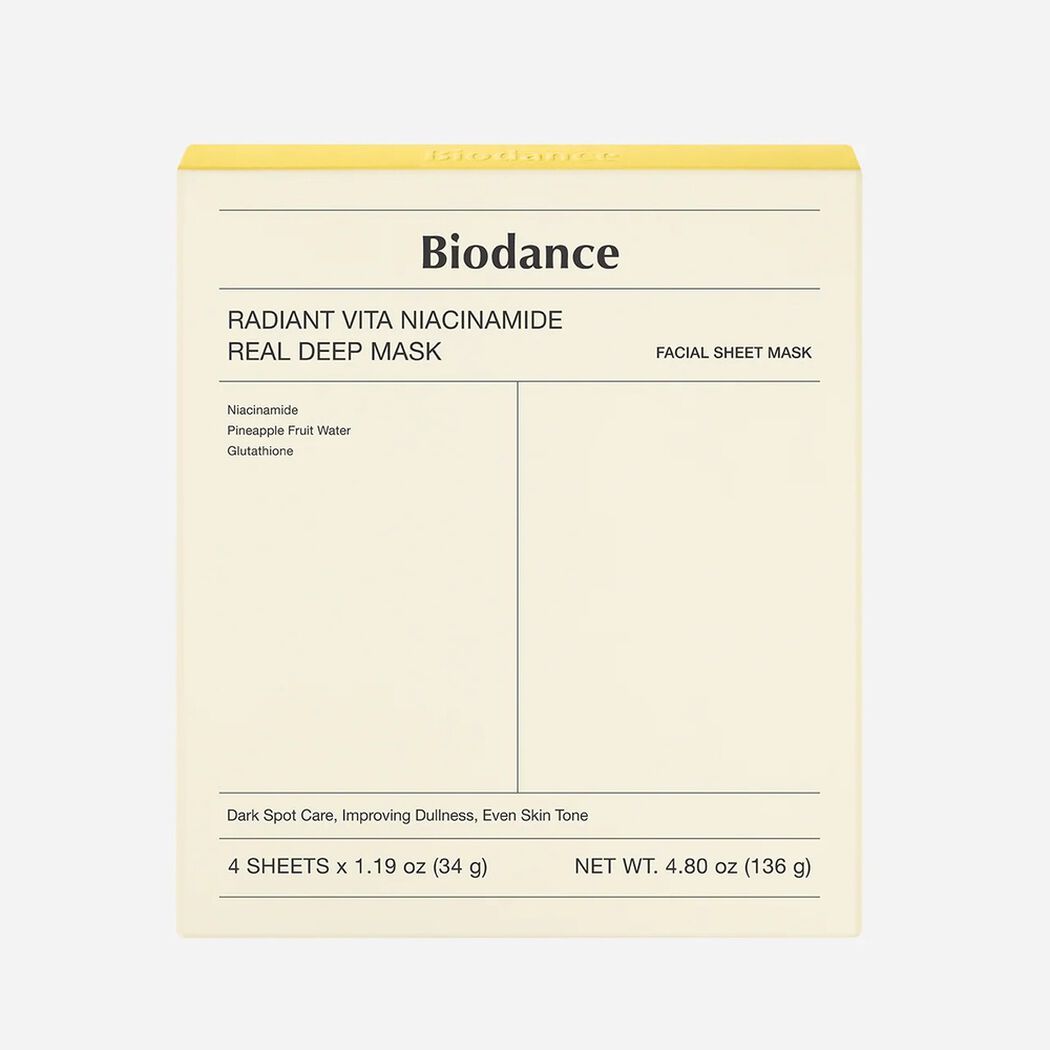 Mascarilla iluminadora y unificadora Radiant Vita Niacinamide Real Deep Mask, , large image number 1