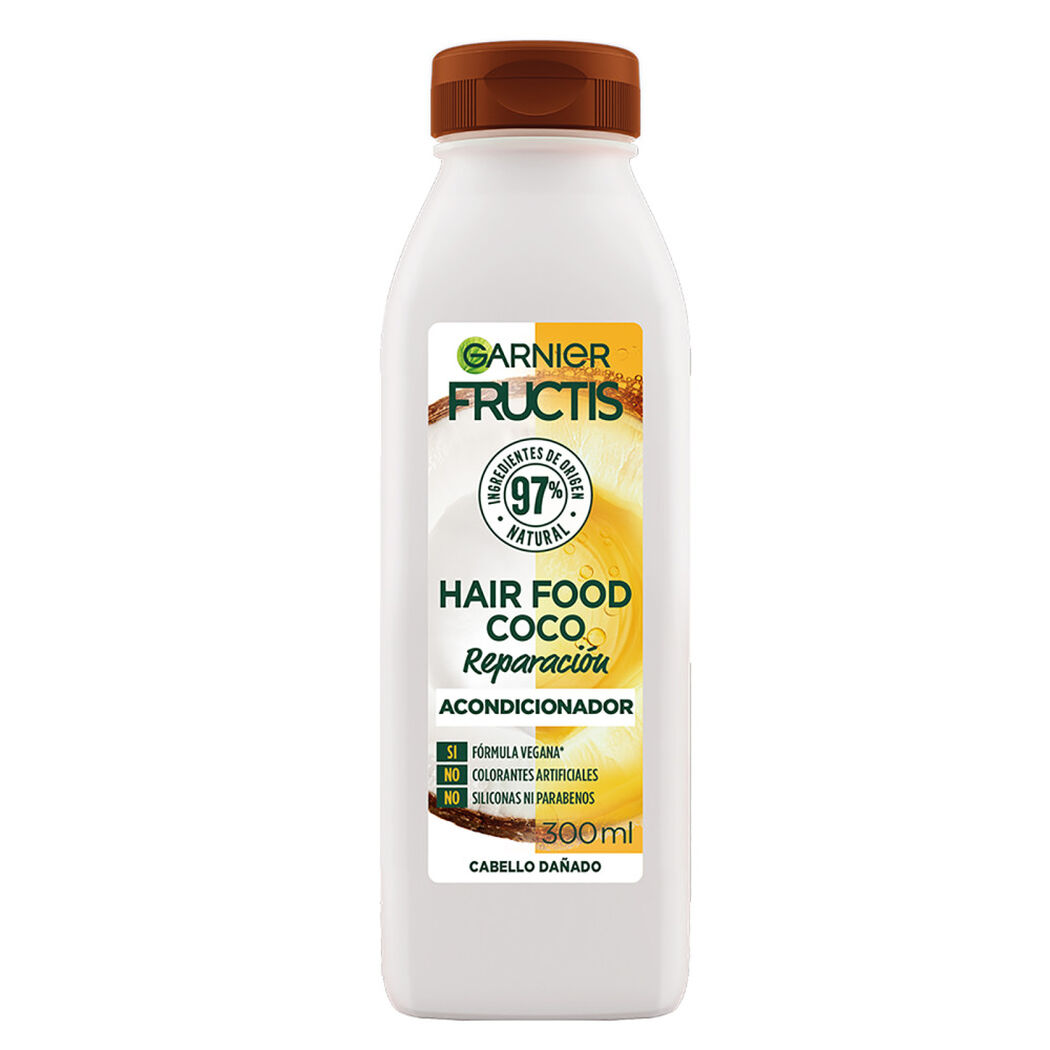Acondicionador Fructis Hair Food Coco Reparación 300 mL, , large image number 1