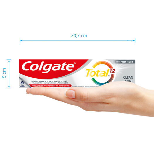 Colgate Pasta Dental Total 12 Clean Mint x 180 g, , large image number 1