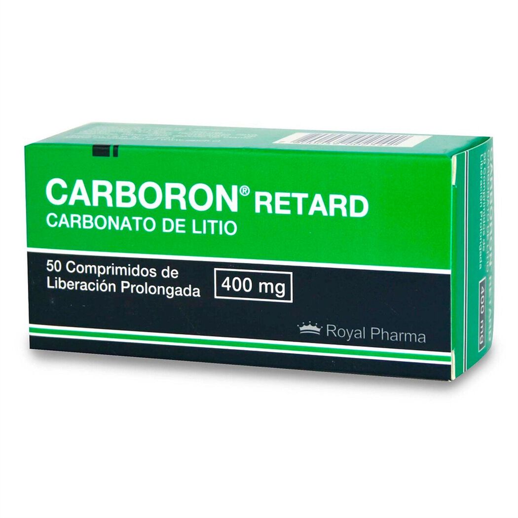 Carboron Retard 400 mg 50 Comprimidos de Liberaci&oacute;n Prolongada, , large image number 0