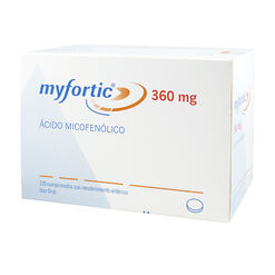 Myfortic 360 mg x 120 Comprimidos con Recubrimiento Entérico