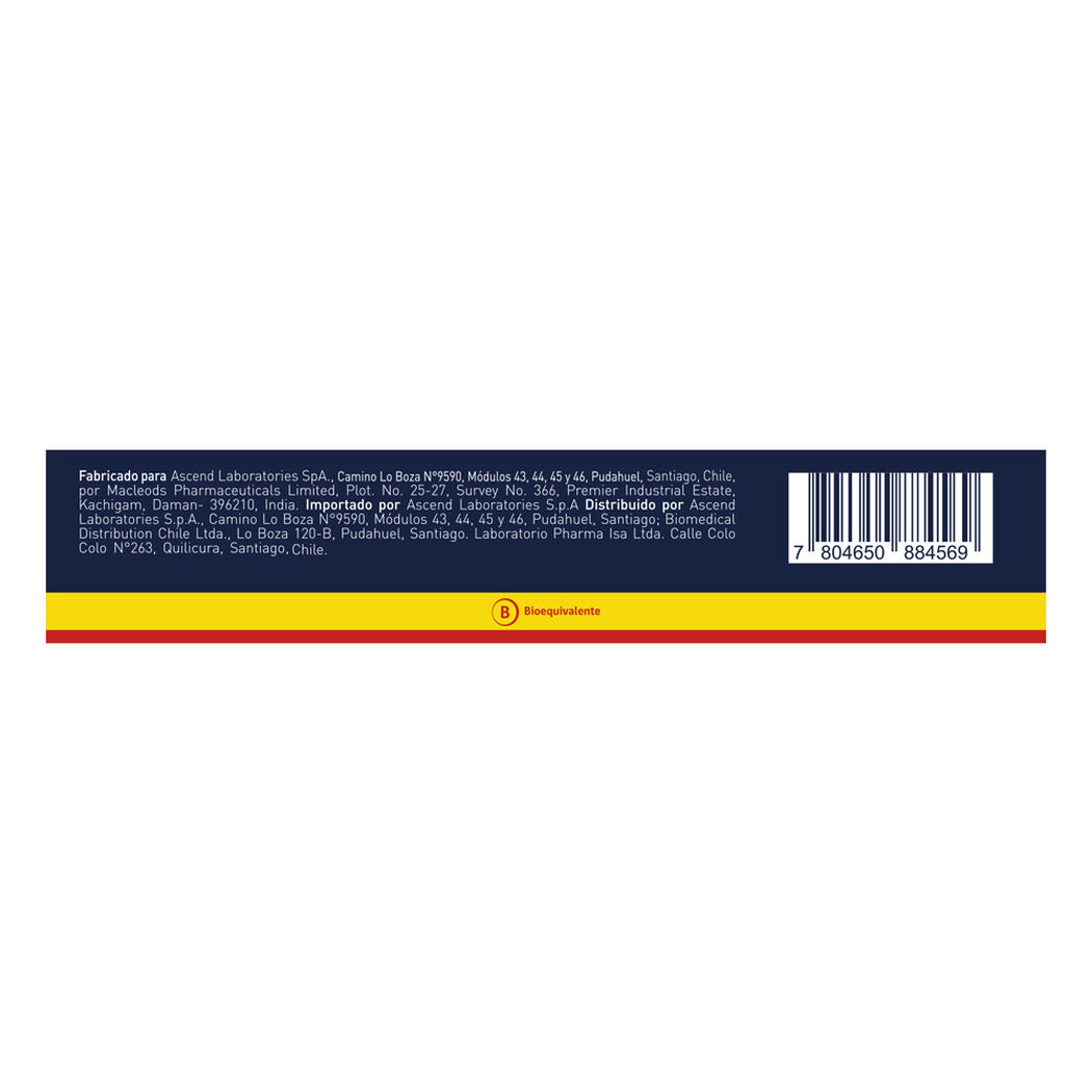 Valkem D 160/12,5 mg  30 Comprimidos Recubiertos, , large image number 2