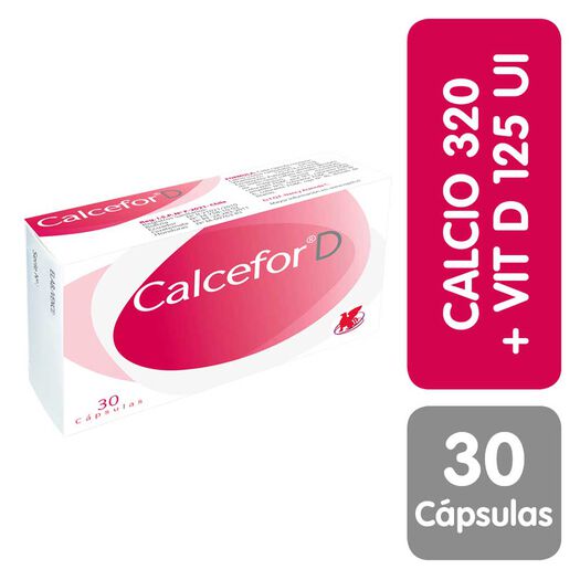 Calcefor D x 30 Cápsulas, , large image number 0