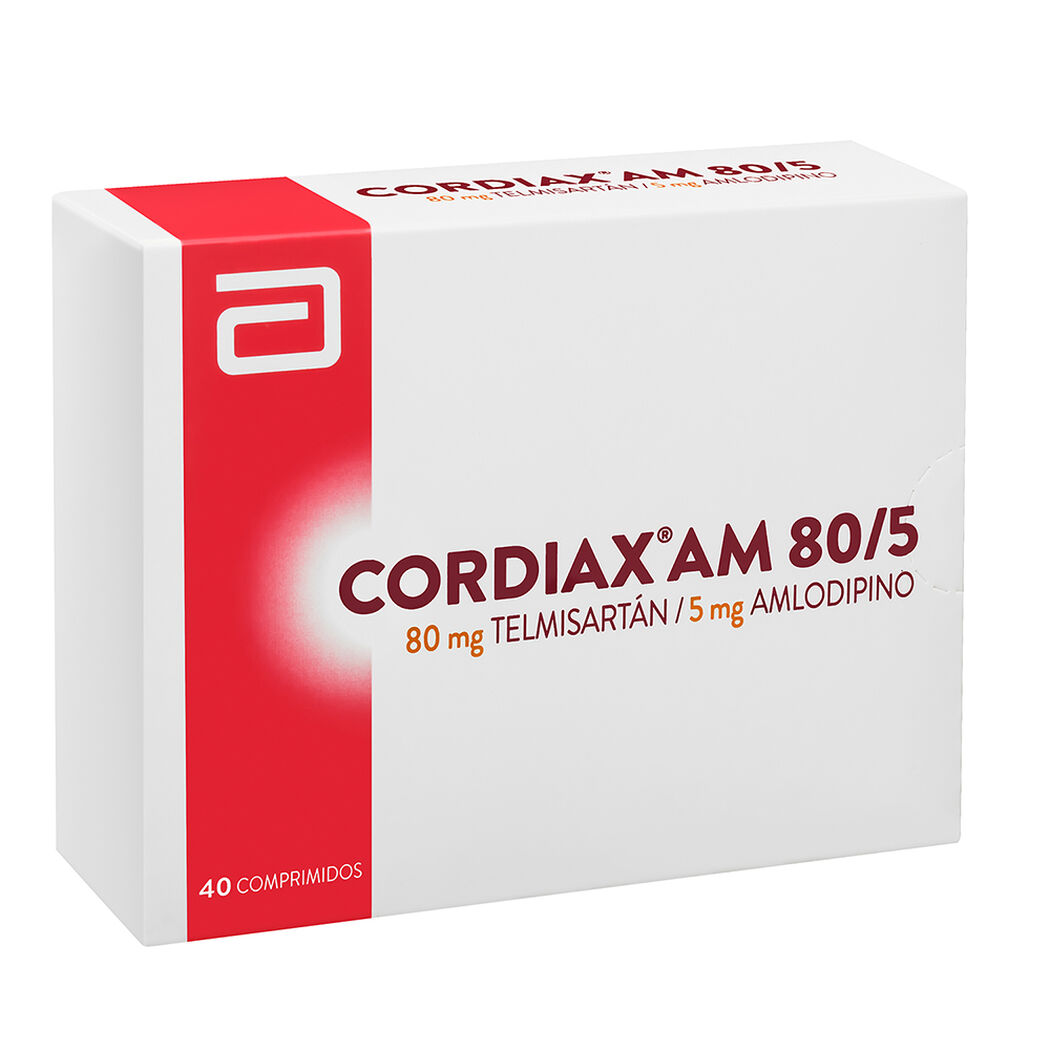 Cordiax AM 80/5 X 40 Comprimidos, , large image number 0