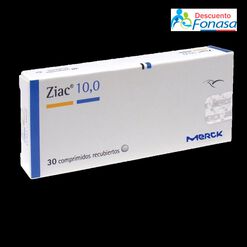 Ziac 10 mg x 30 Comprimidos