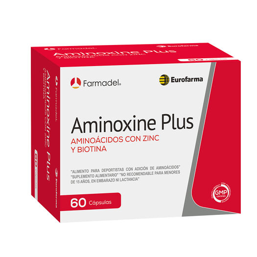 Aminoxine Plus X 60 Capsulas, , large image number 0