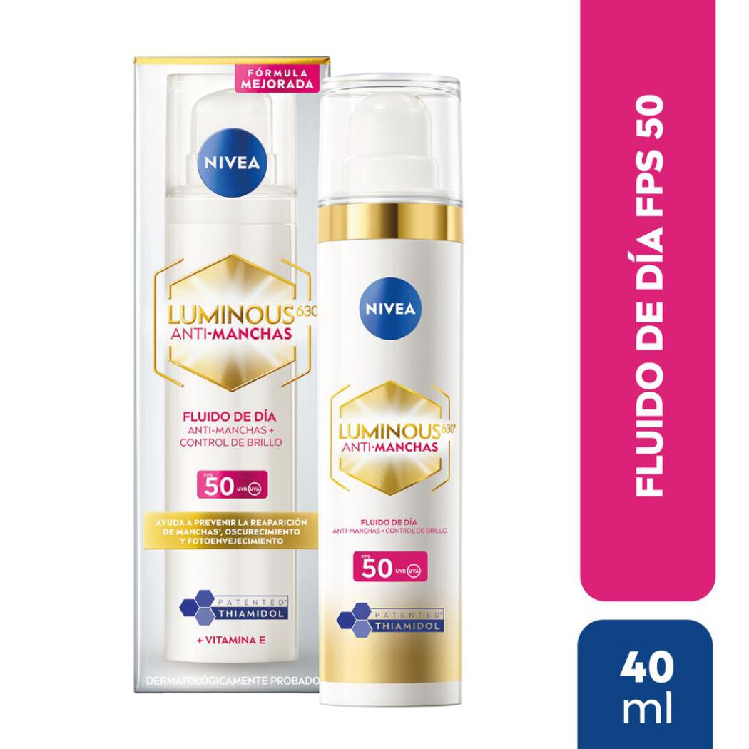 Crema Nivea Cellular Luminous Fluido Anti Manchas 30 mL, , large image number 0