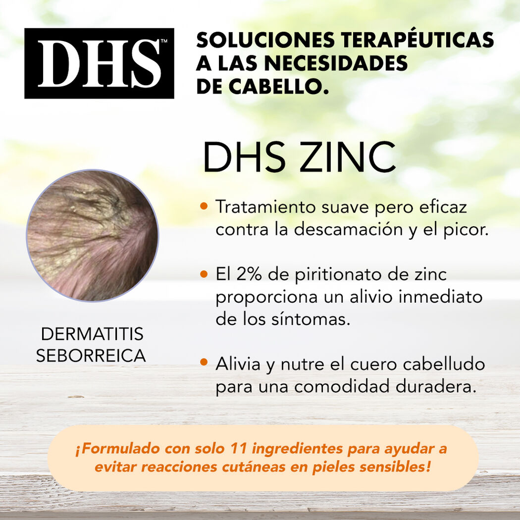 Dhs Zinc 2 % X 240 Ml Shampoo, , large image number 2