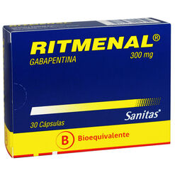 Ritmenal 300 Mg 30 Capsulas