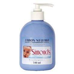 Simonds Jabon Liquido Glicerina Baby x 340 mL