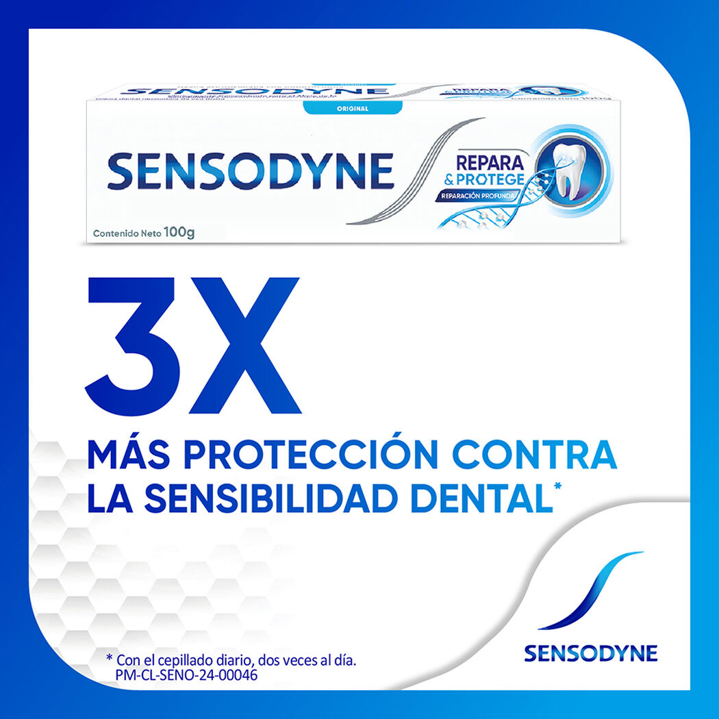 Pasta Dental Sensodyne Repara & Protege 100 g, , large image number 3