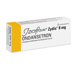 Izofran Zydis 8 mg Caja 10 Tabletas