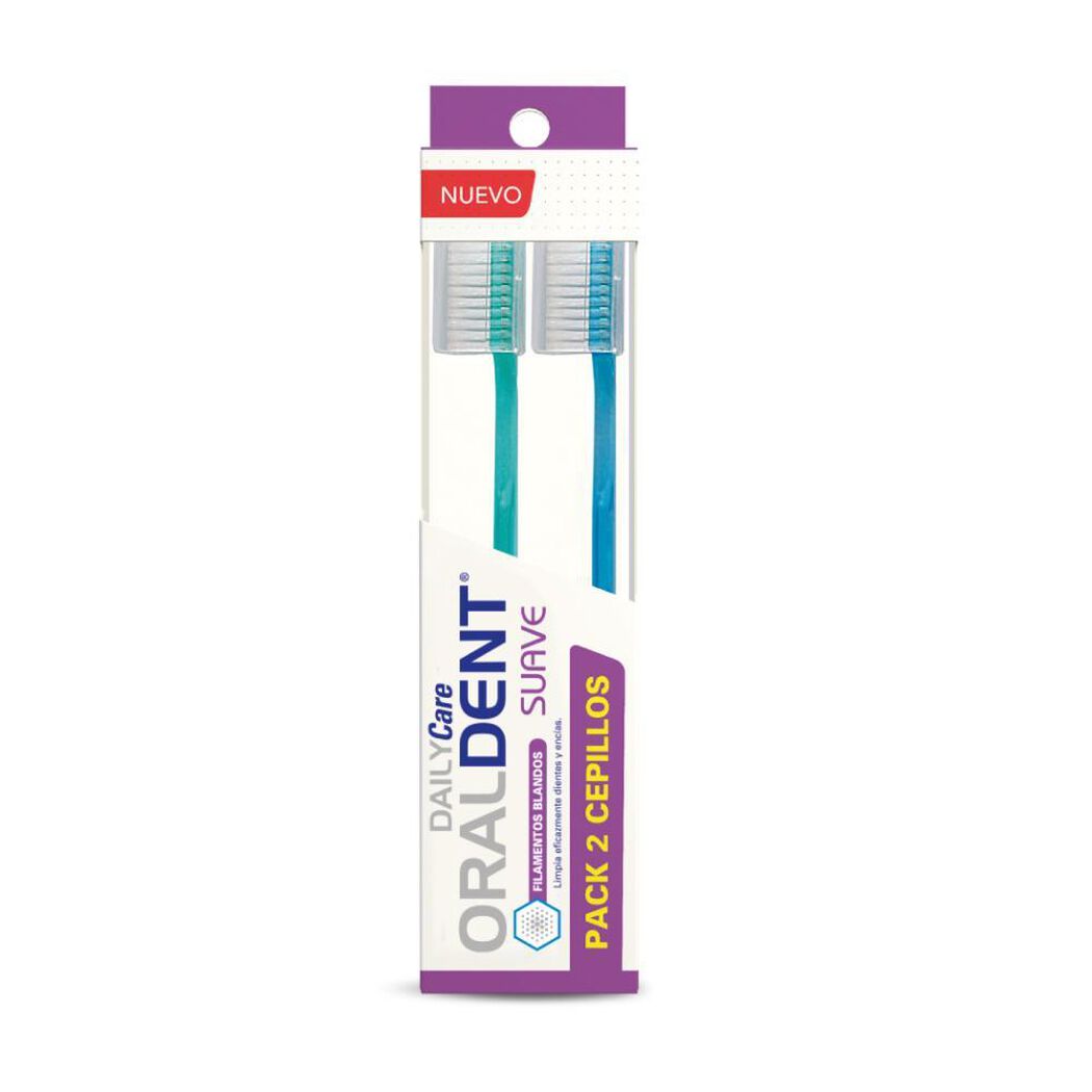 Cepillo de Dientes Oraldent Suave 2 un, , large image number 0