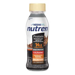 Prote&iacute;na Nestle Nutren Chocolate Sin Lactosa 260 mL
