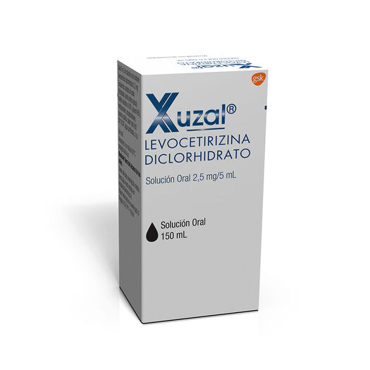 Xuzal 2,5 mg/5 mL x 150 mL Solucion Oral, , large image number 0