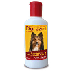 Vet. Dorazel 1 % x 100 ml Shampoo Antiparasitario para Perros