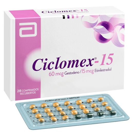 Ciclomex-15 x 28 Comprimidos Recubiertos, , large image number 0