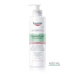 Gel Limpiador Dermopure Eucerin Oil Control Triple Effect 400 mL