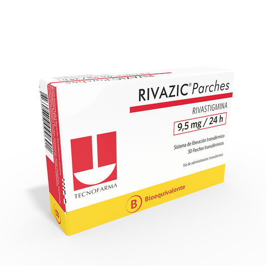 Rivazic 9.5 mg/24 horas x 30 Parches Sistema de Liberación Transdérmico, , large image number 0