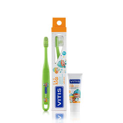 Vitis Pack Cepillo Dental Kids + Pasta Gel 8 mL x 1 PaCK