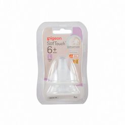 Tetina Repuesto Pigeon Softouch L 6+ Meses 2 un