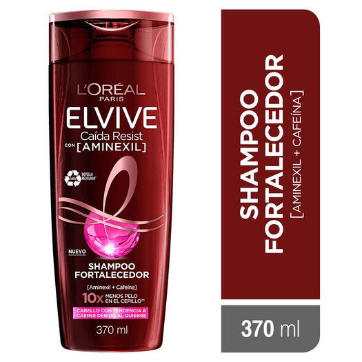 Shampoo Elvive Aminexil 370Ml, , large image number 0