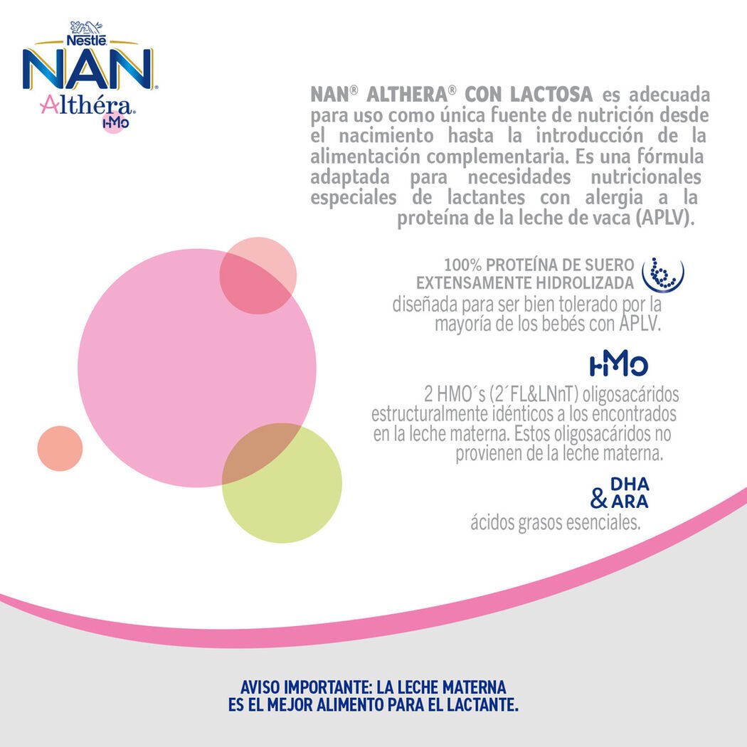 F&oacute;rmula Infantil Althera con HMO 400 g, , large image number 3