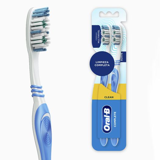 Oral B Cepillo Dental Complete Medio x 2 Unidades, , large image number 0