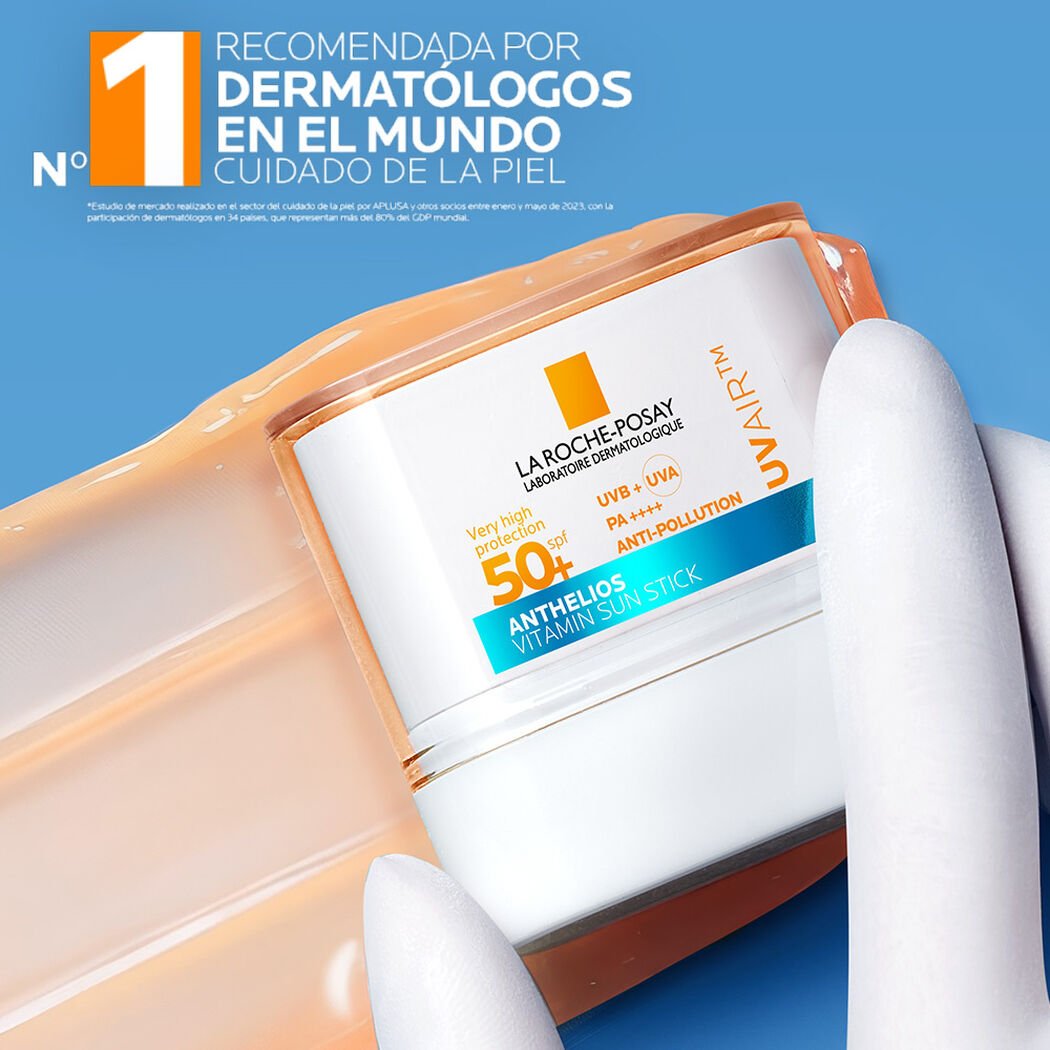 Protector Solar Anthelios UVAIR Vitamin Sun Stick FPS50+ 10ml, , large image number 4