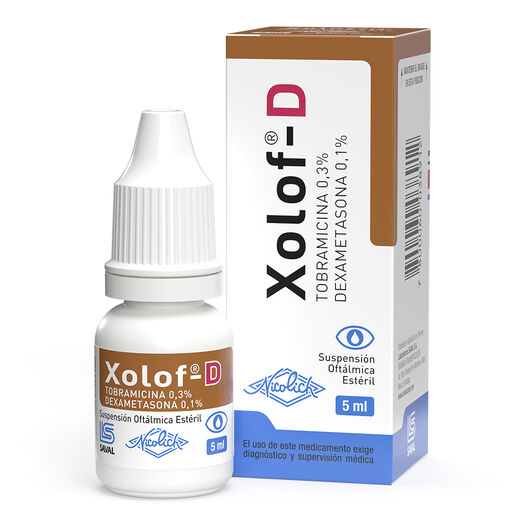 Xolof D x 5 mL Suspensión Oftálmica, , large image number 0