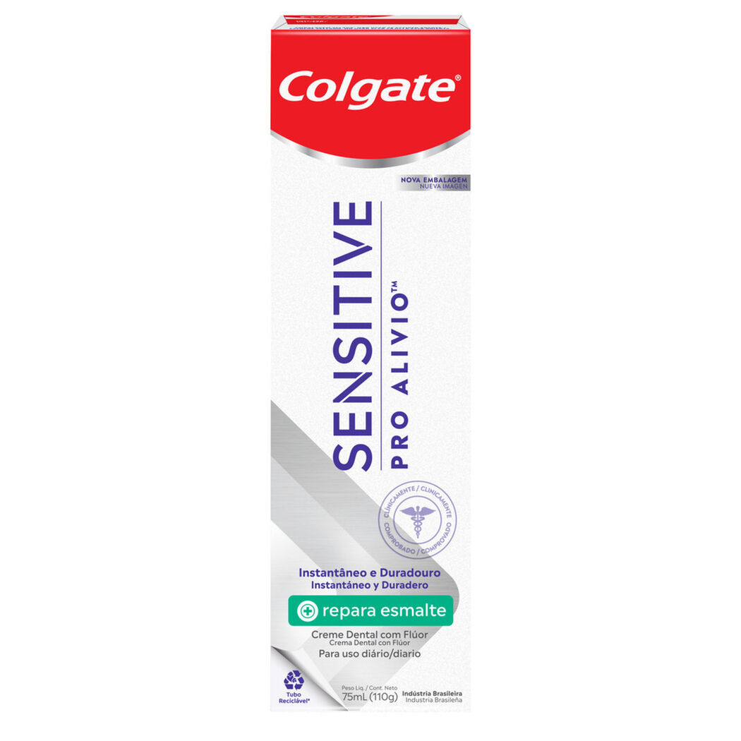 Pasta dental Colgate Sensitive Pro-Alivio Repara Esmalte 110g, , large image number 1