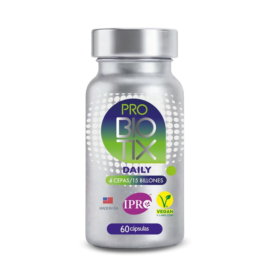 Probiotix Daily 60 Capsulas 4 Cepas 15 Billones Ufc, , large image number 0