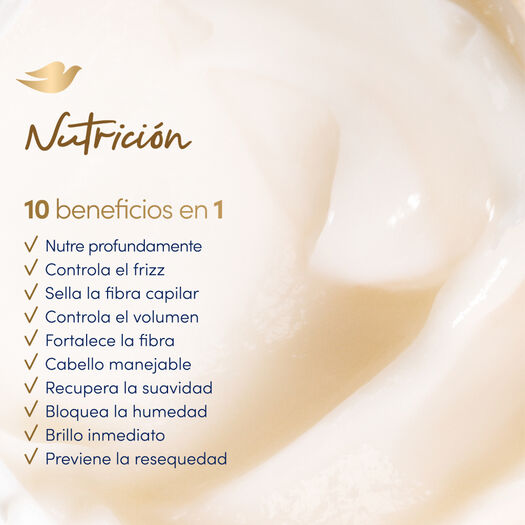Máscara Capilar Dove Nutrición 300 g, , large image number 4