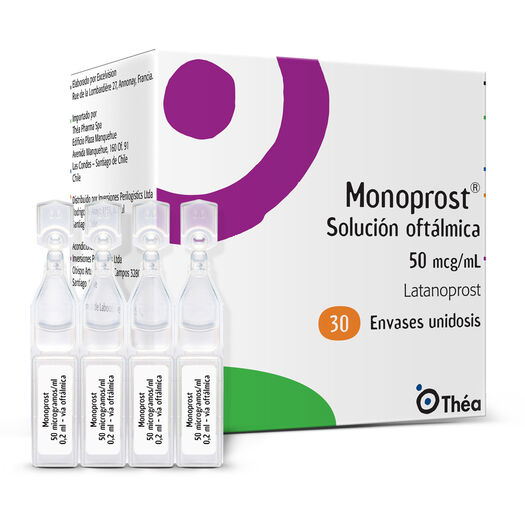 Monoprost 50 mcg/ml x 30 Envases 0.2 ml Solución Oftálmica, , large image number 0