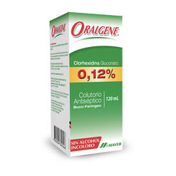 Oralgene 0,12 % Colutorio x 120 mL