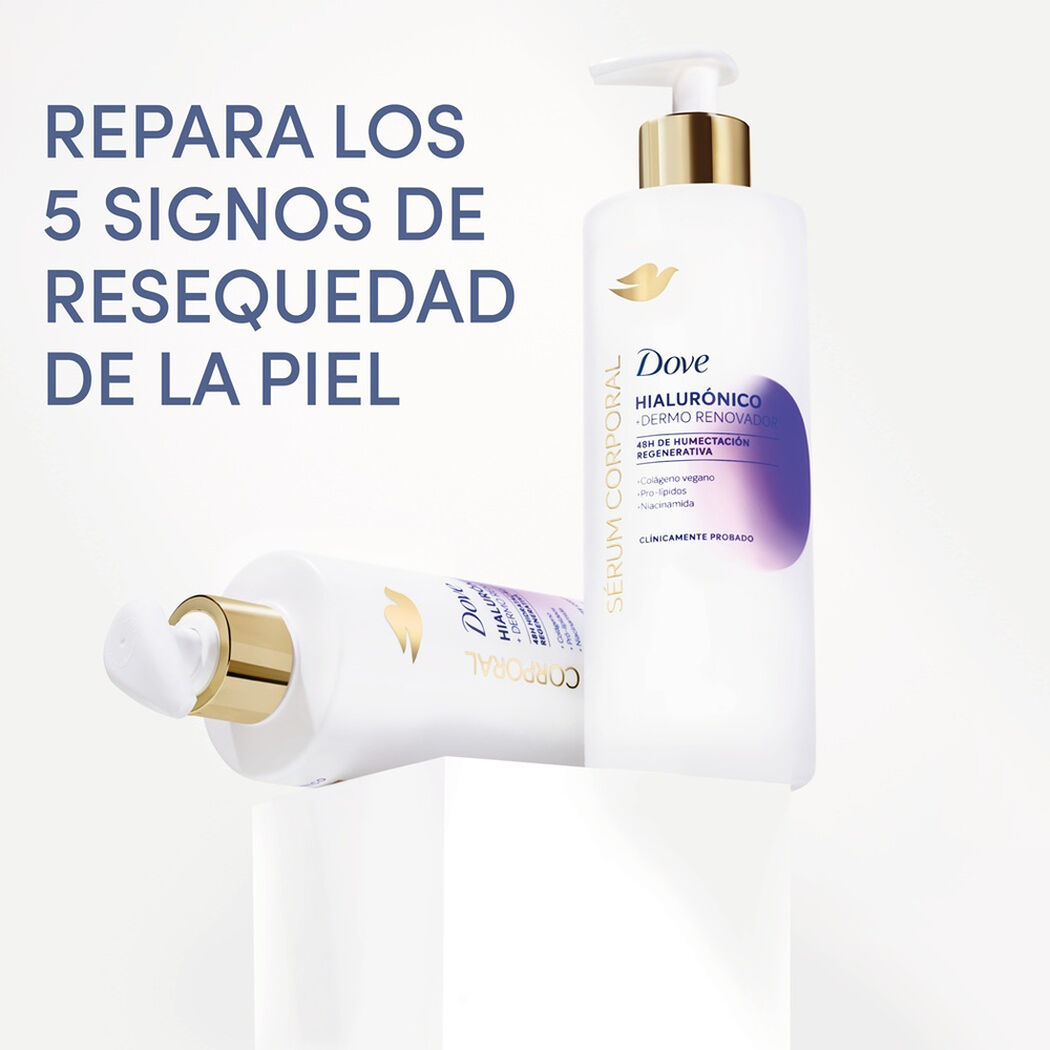 Serum Corporal con acido Hialur&oacute;nico Dove 400ml, , large image number 3